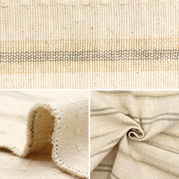 生地 『ヘビーコットンナチュラルカットクロス 約140cm×100cm C-1338-4』