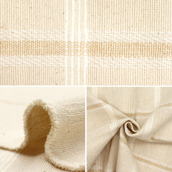 生地 『ヘビーコットンナチュラルカットクロス 約140cm×100cm C-1338-5』