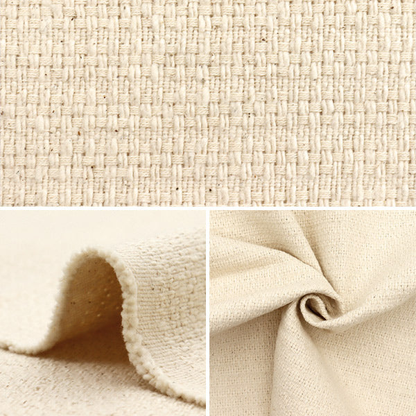 Fabric "Heavy Cotton Natural"Cut Cloth Approx. 140cm x 100cm C-1338-8"