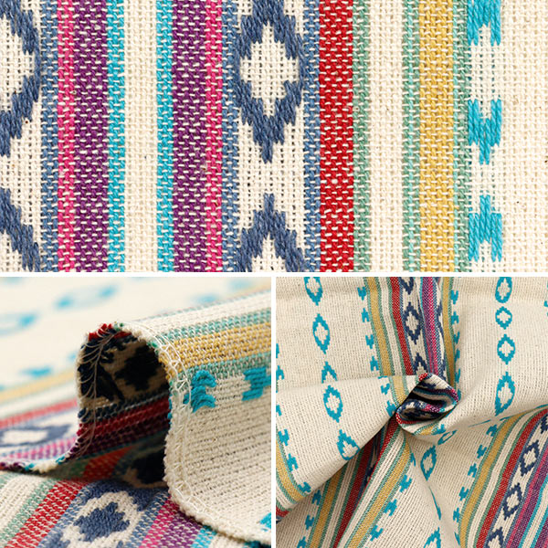 生地 『インド メキシカンドビーナチュラル カットクロス 約110×100cm C-1340-1』