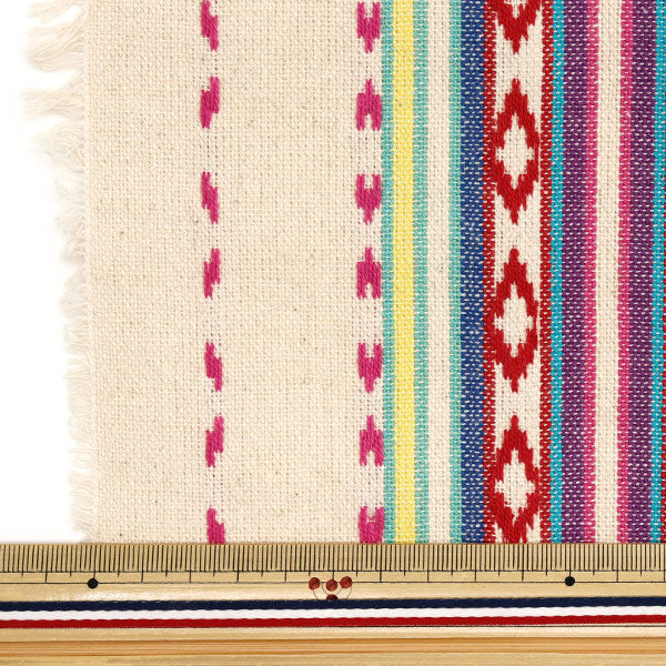 生地 『インド メキシカンドビーナチュラル カットクロス 約110×100cm C-1340-2』