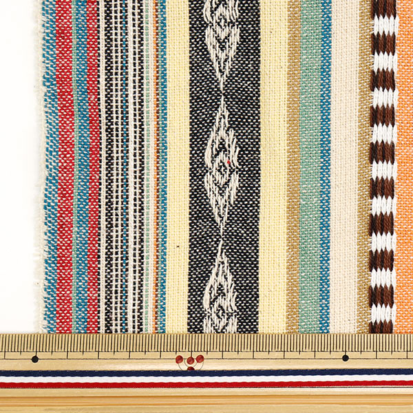 『インド 生地 メキシカンドビー４種 メキシカンドビーナチュラル 約110×100cm カットクロス ラウンド用品・アクセサリー