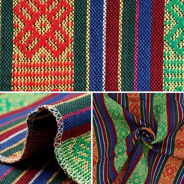 生地 『インド メキシカンドビーカラー カットクロス 約110×100cm C