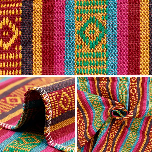 生地 『インド メキシカンドビーカラー カットクロス 約110×100cm C-1341-3』