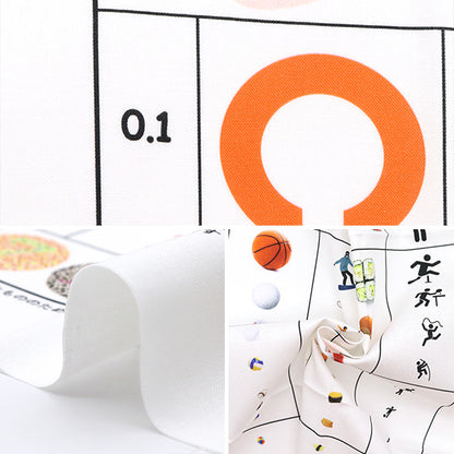 Tela "Prueba de vista divertida cortada Tela Aproximadamente 50 cm x 55 cm C-RR3003P"