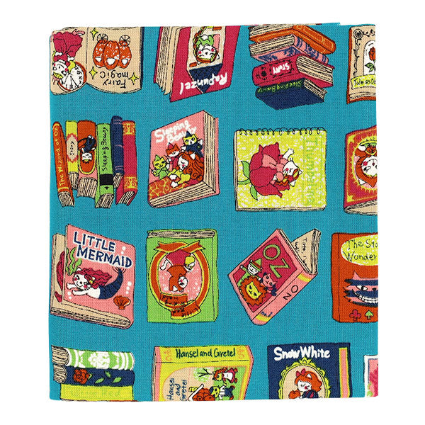 Tissu "siège Dreaming Cat Story : Vers le monde des livres Tissu coupé Environ 110 × 50 cm Bleu CCOCO2540-1D »