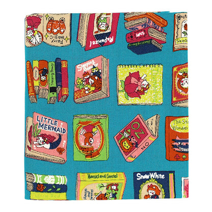 Tissu "siège Dreaming Cat Story : Vers le monde des livres Tissu coupé Environ 110 × 50 cm Bleu CCOCO2540-1D »