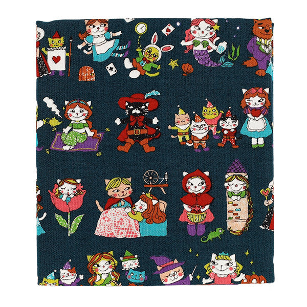 Tissu "siège Dreaming Cat Story - Héroïne de jeu de rôle Tissu coupé Env. 110×50cm Noir CCOCO2540-2E”