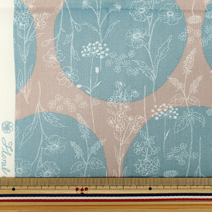 Tissu "Oxford des fleurs etMotif à poissérénade de Tissu coupé Environ 110 × 50 cm CCOCO-2550-1C Mizuiro"