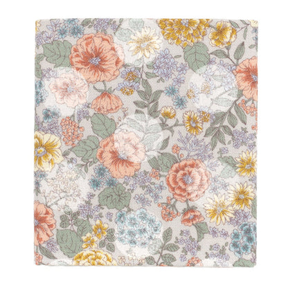 Stoff "Oxford Blumen undPolka-PunkteSerenade von Stoffstück Ungefähr 110×50cm CCOCO-2550-2A Grau"