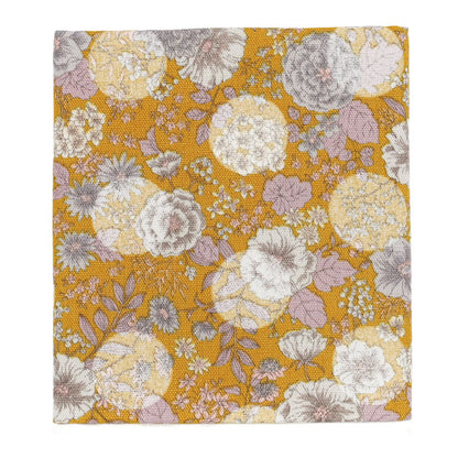 Tissu "Oxford des fleurs etMotif à poissérénade de Tissu coupé Environ 110×50 cm CCOCO-2550-2C Orange"