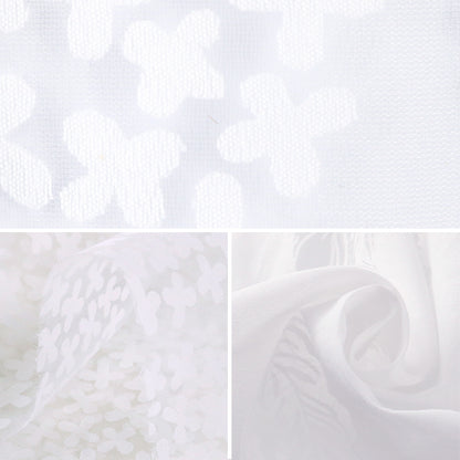 Ткань 『ОпалОтрезанная ткань Маленький цветочный узор белый C-RAM-OB-2 2M Wear'