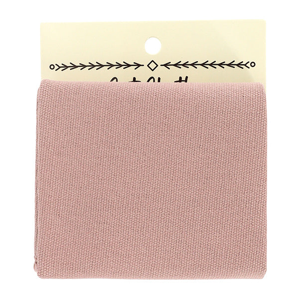 Stoff "Kleine Leinwand Nr. 11 Stoffstück Ca. 50 cm x 50 cm Staubrosa MH115-23DP“