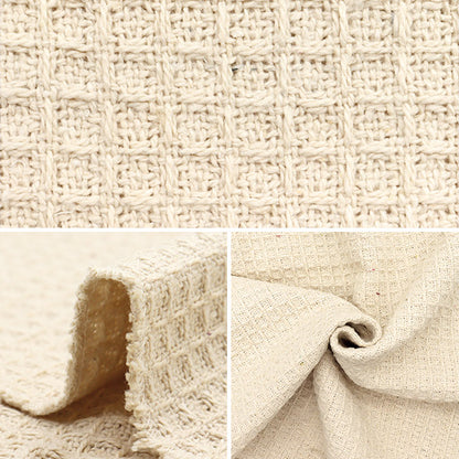 Fabric Waffle Stone Wash Cut Cloth Approx. 135 x 50 cm C-1348-1"