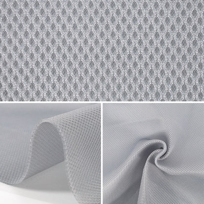 Fabric "Mesh approx. 70 x 50cm Gray MESH25-7GY"