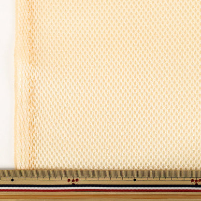 Stoff "Maschenweite ca. 70 x 50 cm Beige MESH25-20BE"
