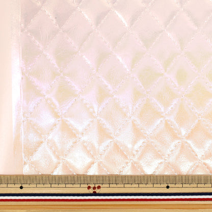 Tela "Cuero sintético aurora al estilo de colcha"cortada Tela Aprox. 65 cm x 40 cm rosa C40-2505-21"