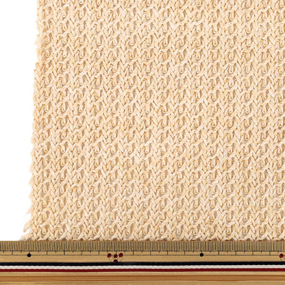 生地 『バスケットファブリック カットクロス 約130×48cm 薄ベージュ YGC-91010-1A』