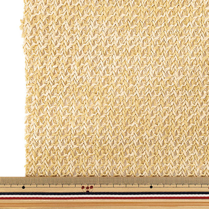 生地 『バスケットファブリック カットクロス 約130×48cm 薄ベージュ YGC-91010-1B』
