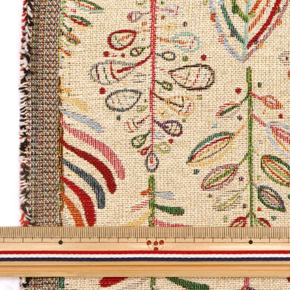 Tela "Hecho en España"Gobelinocortada Tela Aprox. 65 cm x 100cm C-YJ-6FOSIL"