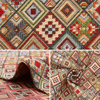 Tela "Hecho en España"Gobelinocortada Tela Aprox. 65 cm x 100cm C-YJ-6cia-Ini"