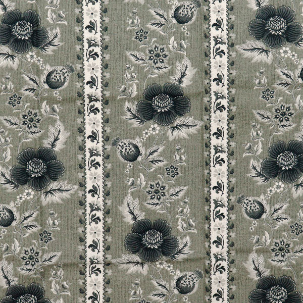 Fabric 『Quilting Cut Cloth Approx. 33cm x 50cm Bell Fleur Grey C-DG10650S-F"