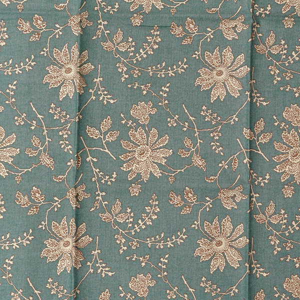 Stoff 『Steppung Stoffstück Ca. 33 cm x 50 cm Marguerite Blue Green C-DG10651S-G"