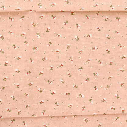 Fabric 『Quilting Cut Cloth Approx. 33cm x 50cm Bourgong Dull Pink C-DG10654S-C"
