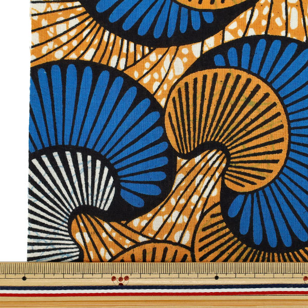 生地 『アフリカンプリント ミニカットクロス 約50×50cm PW-RAAFR-26C』