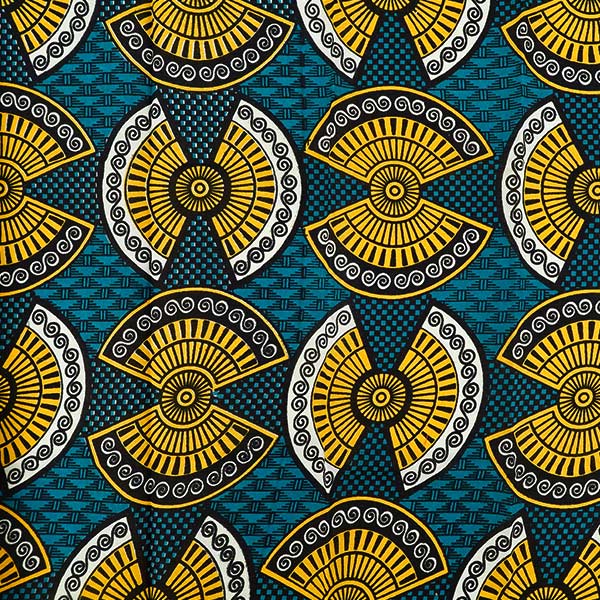 生地 『アフリカンプリント ミニカットクロス 約50×50cm PW-RAAFR-26G』