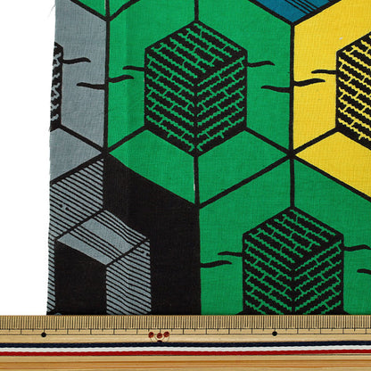 生地 『アフリカンプリント ミニカットクロス 約50×50cm PW-RAAFR-26H』