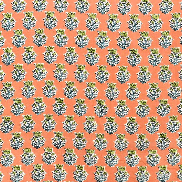 生地 『インドボイルプリント ミニカットクロス 約48×50cm PW-RAVOI-26A』
