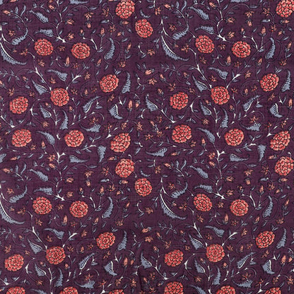 生地 『インドボイルプリント ミニカットクロス 約48×50cm PW-RAVOI-26O』