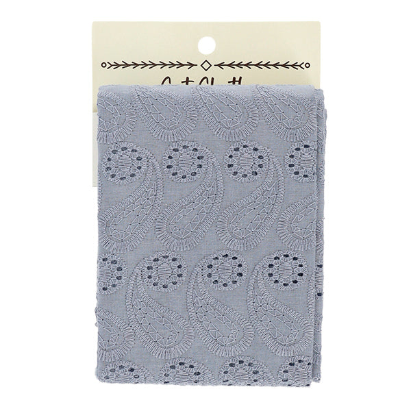 Fabric "cotton lace Cut Cloth Approximately 63cm x 50cm Blue CD007-81K''