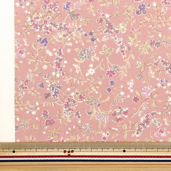 Broadcloth Small Floral Pink KTS7068-A | Cotton Kobayashi – Yuzawaya