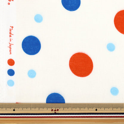 [Anzahl ab 5] Stoff 『Doppelgaze Marumaru no Maru Osaka DMA-OSK"