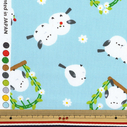 [Cantidad a partir de 5] Tela 『Oxford Shima Enaga Sax AP51104-1C"