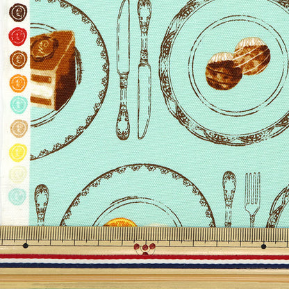 [Quantità a partire da 5] Tessuto 『Oxford SAXOFONO TORTA DI MEMORIA CHOCOLATTICA AP51107-2B"