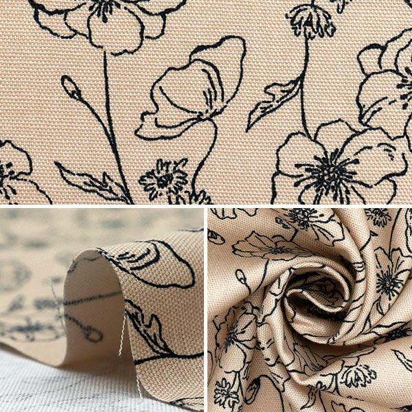 [Quantità a partire da 5] Tessuto 『Oxford Essential Garden Line Pink AP51801-4A"