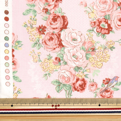 [Cantidad a partir de 5] Tela 『láminas Lulu Bouquet Euphoria Pink RU2500-12B" Puerta de colcha Puerta de edredón