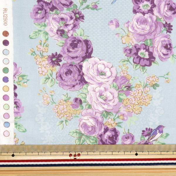 [Cantidad a partir de 5] Tela 『láminas Lulu Bouquet Euphoria Saxofone RU2500-12C" Puerta de colcha Puerta de edredón