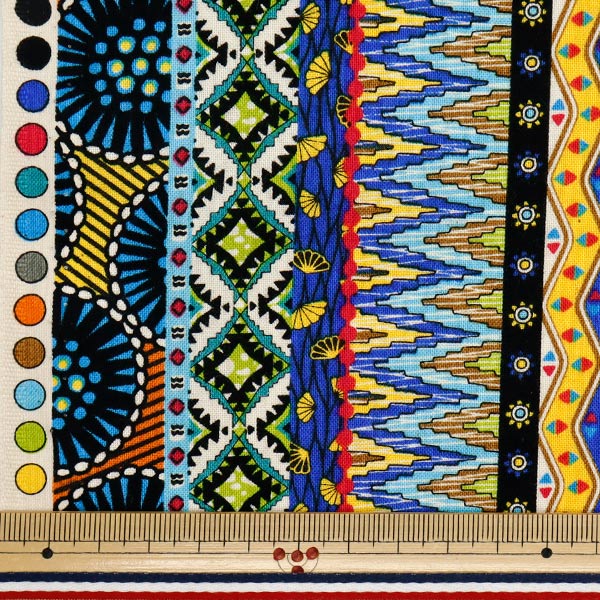 [Quantité à partir de 5] Tissu 『siège Couleur de rayures de style africain a AP52804-2A"