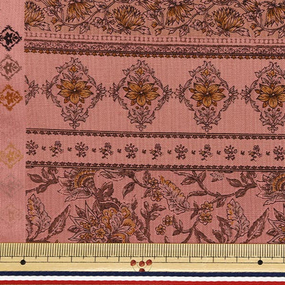 [Quantità a partire da 5] Tessuto "AsiaticofogliDai Red X Red SP3900-1C"