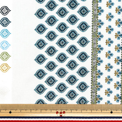 [Quantité à partir de 5] Tissu "AsiatiquesiègeDai Shiro x Blue SP3900-3A"