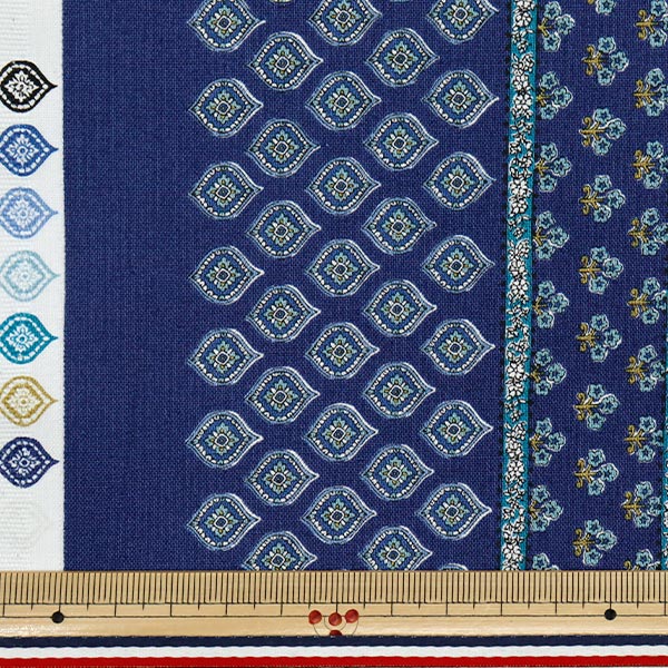 [Quantité à partir de 5] Tissu "AsiatiquesiègeDai Shiro x Navy SP3900-3C"