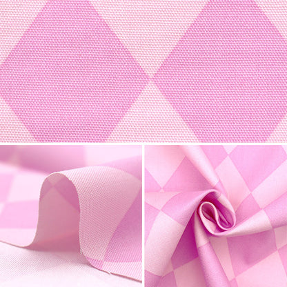【数量5から】 生地 『オックス ダイヤ ピンク SP5600-A』