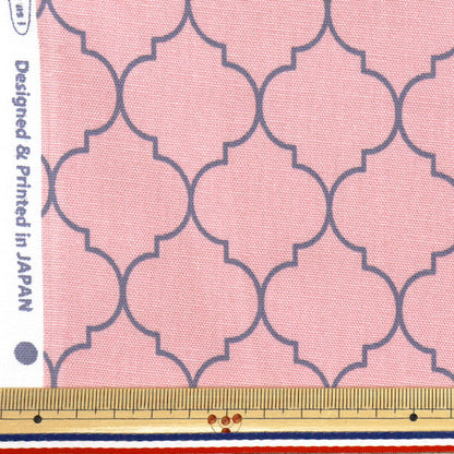 [Quantità a partire da 5] Tessuto 『Oxford Modello marocchino Pink SP5500-B"