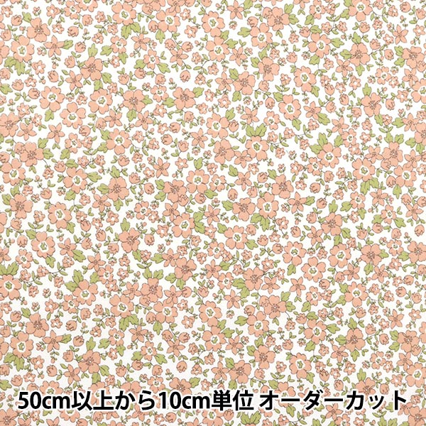 [Количество, начиная с 5] Ткань 『ткань полотняного переплетения Маленький цветочный рисунок Red AP4780-1A"