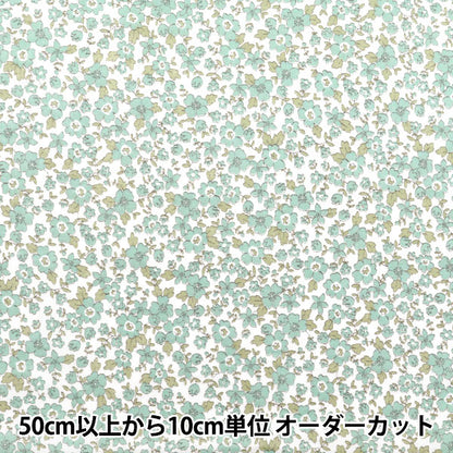 [Количество, начиная с 5] Ткань 『ткань полотняного переплетения Маленький цветочный рисунок Blue AP4780-1B"