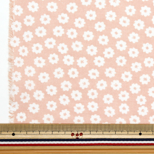 [Quantity starting from 5] Fabric 『Scare Print Small floral pattern pink AP4780-3A"